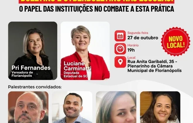 Reunião em Florianópolis aborda bullying nas escolas