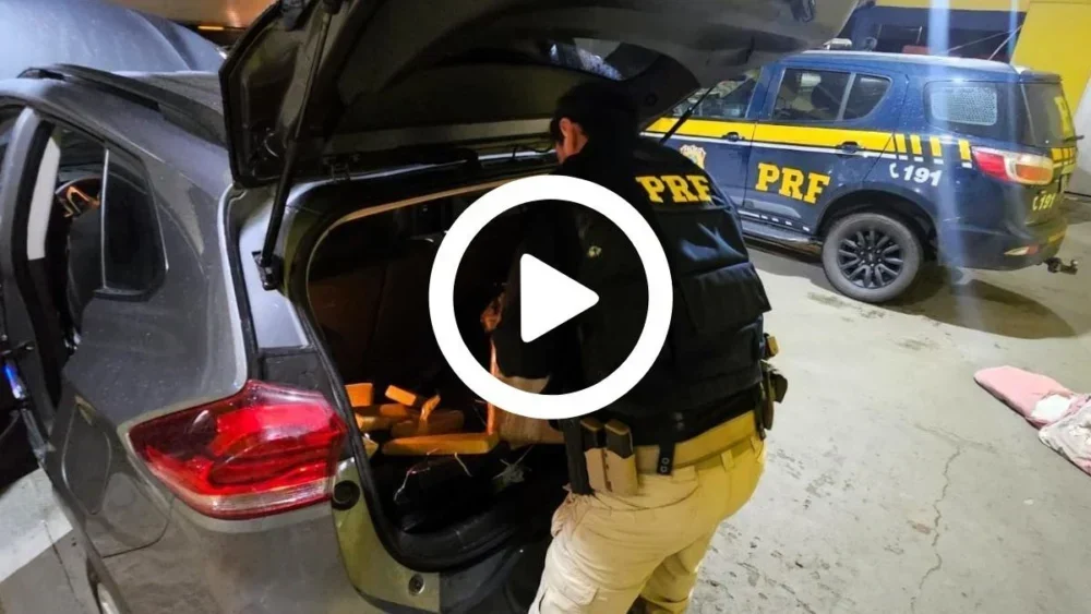 Adolescente é apreendido com 300 kg de drogas em SC