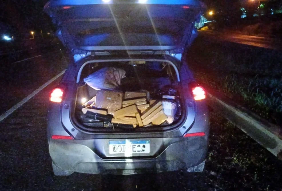 Adolescente tenta contrabando de maconha em Balneário Camboriú