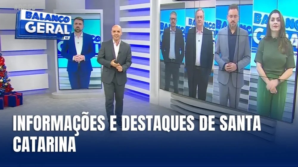 Destaques do Balanço Geral em Santa Catarina