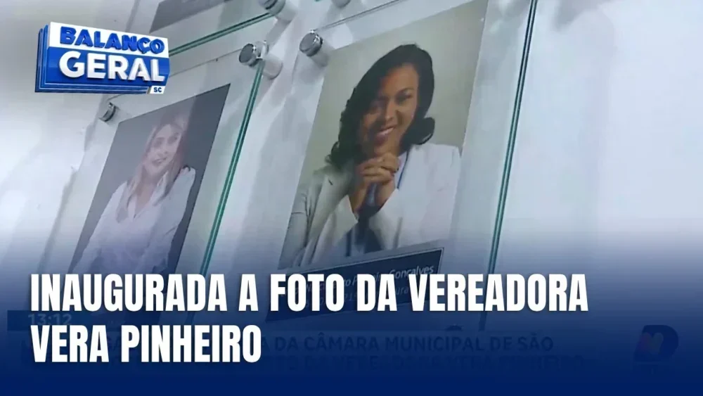 Inauguração da Foto da Vereadora Vera Pinheiro em São José