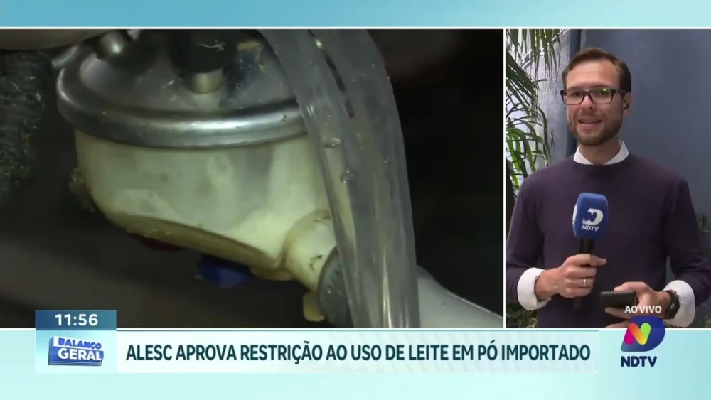 Alesc proíbe leite reconstituído para valorizar produção local