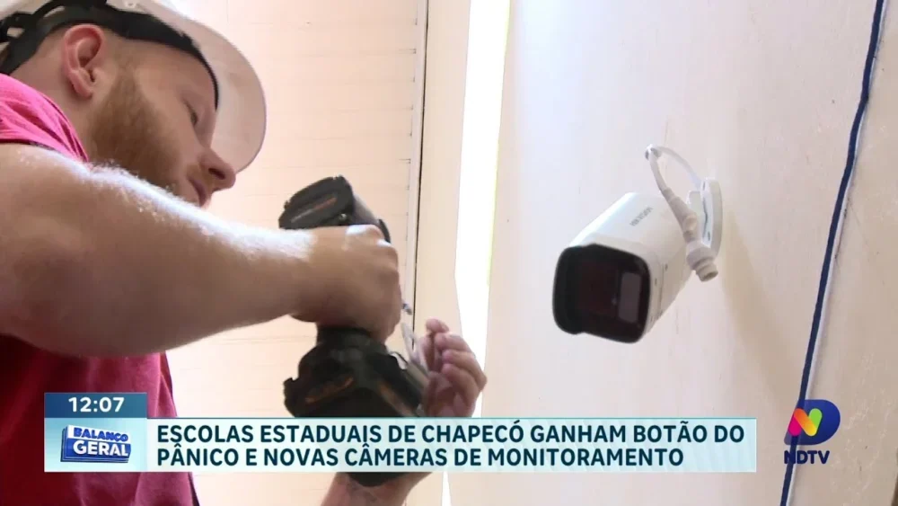 Chapecó implementa botão do pânico nas escolas