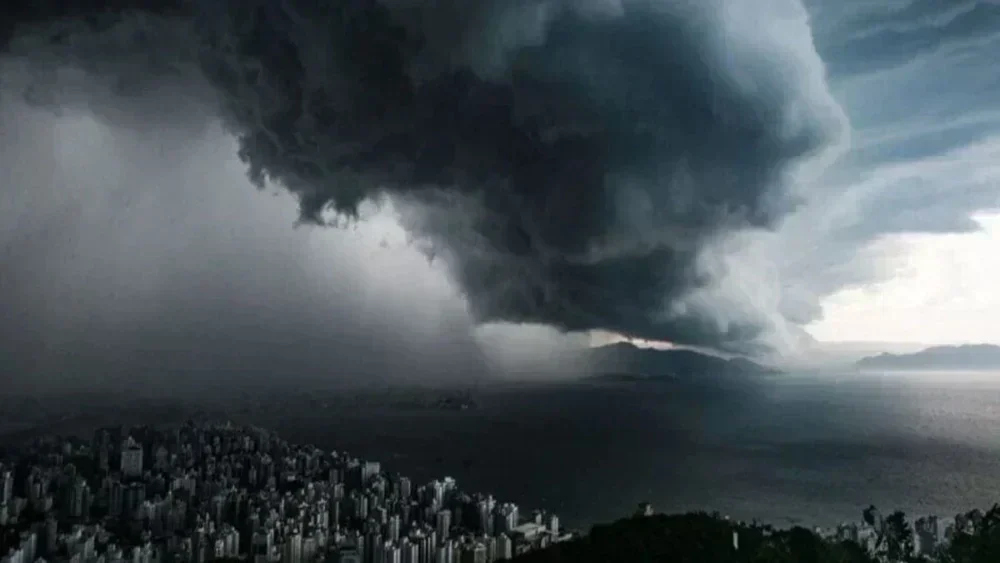 Ciclone traz chuvas intensas a 11 cidades brasileiras