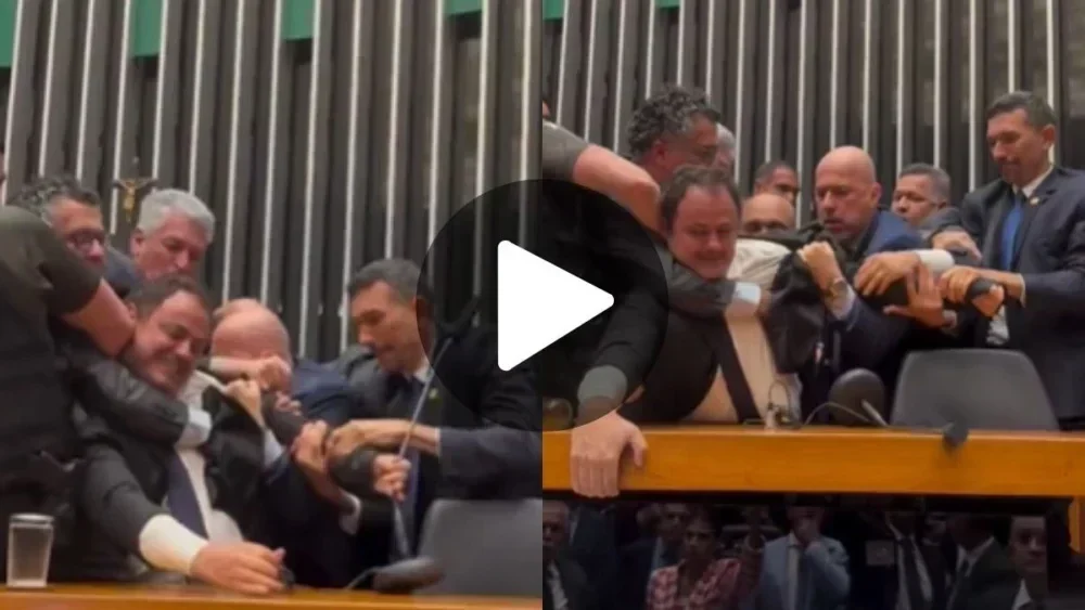 Conflito no Plenário: Glauber Braga e a Confusão na Câmara