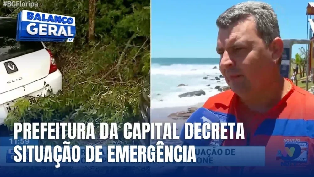 Florianópolis enfrenta emergência após ciclone devastador