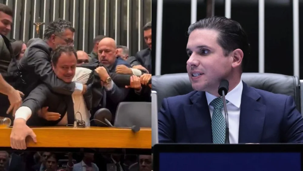 Glauber Braga registra BO após confusão com Hugo Motta