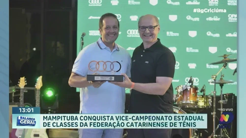 Mampituba conquista vice no Estadual de Tênis de SC