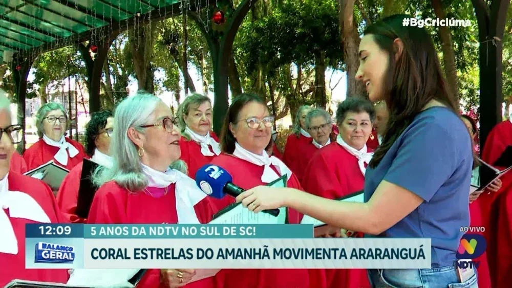 NDTV Criciúma celebra 5 anos com cobertura especial em Araranguá