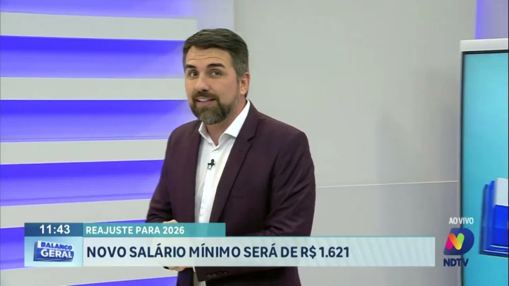 Salário mínimo em 2026: R$ 1.621 confirmado