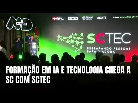SCTEC: Programa de Qualificação em Tecnologia e IA em SC