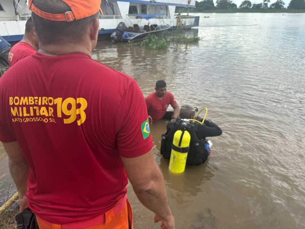 Adolescente de 17 anos morre afogado no Rio Paraguai; irmão é resgatado