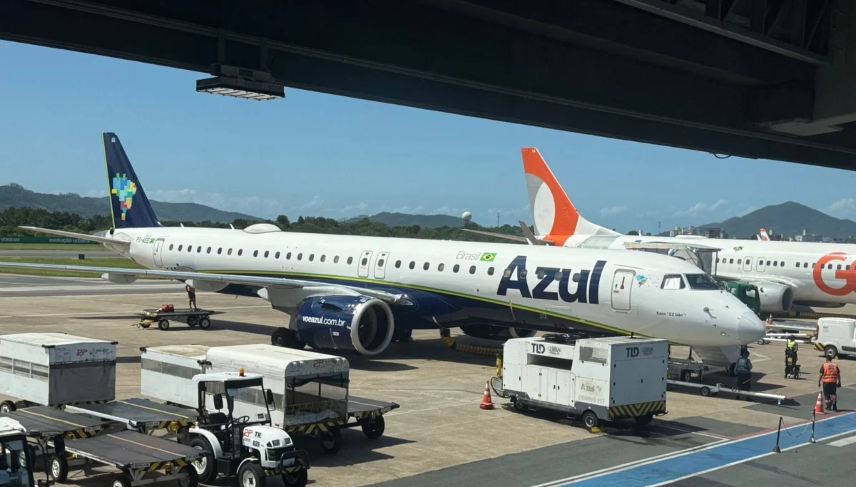 Aeroporto Internacional de Navegantes registra 2,3 milhões de passageiros em 2025