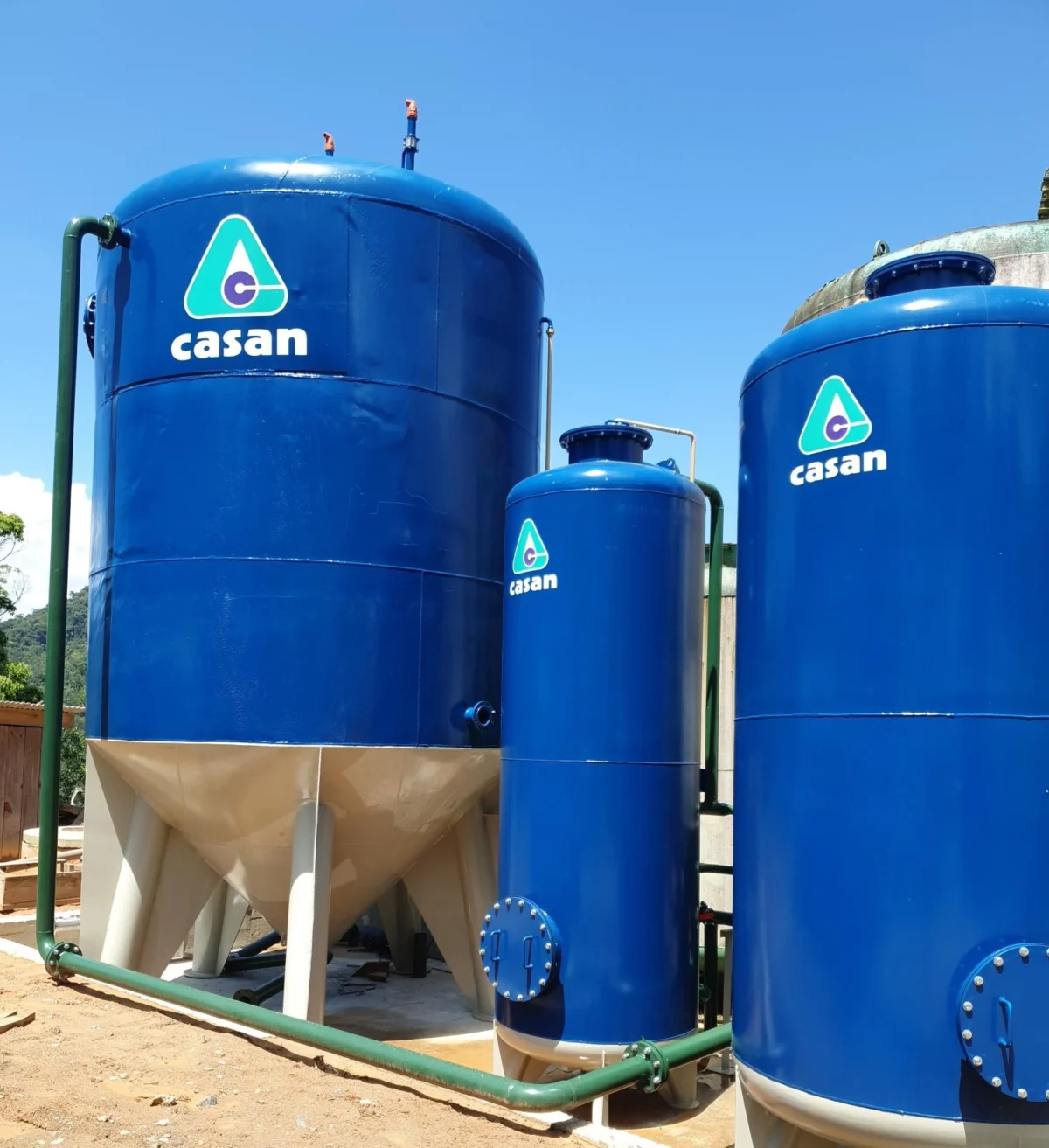 CASAN investe quase R$ 900 mil na reforma da ETA de Benedito Novo até 2026