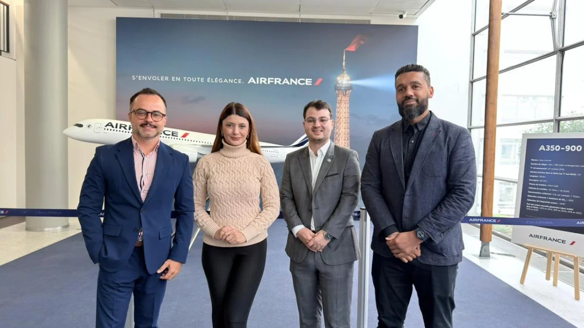 Catiane Seif busca ampliar voos diretos da Air France para Santa Catarina