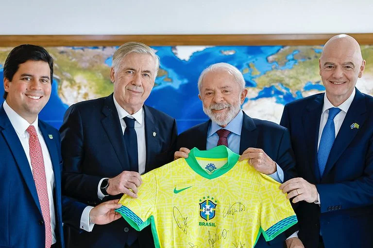 Fifa e CBF prometem melhor Copa do Mundo Feminina em 2027 após encontro com Lula