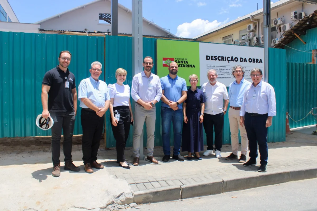 Governo de Santa Catarina inicia obras de R$ 98 milhões no Hospital Santo Antônio