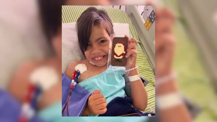 Helloysa, 8 anos, recebe transplante renal em Minas Gerais após longa batalha