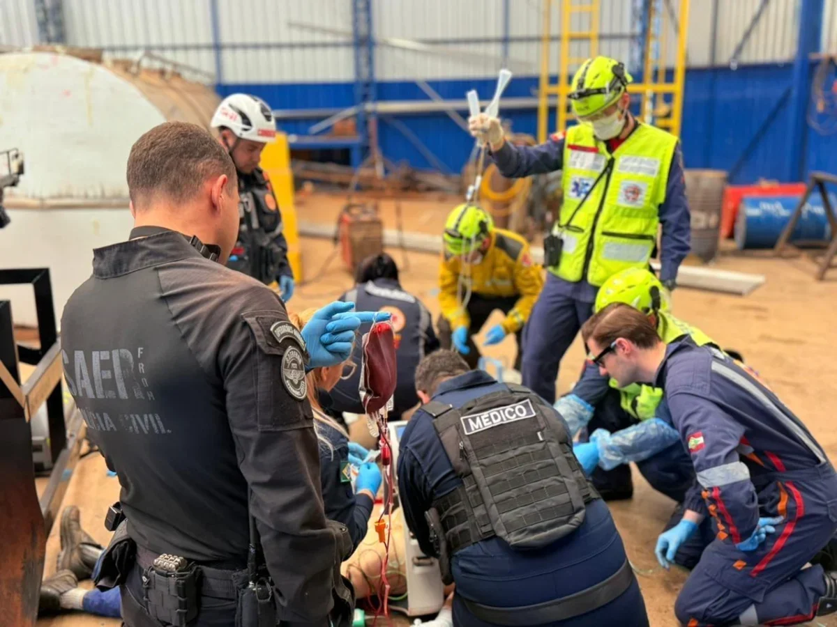 Programa Sangue Total completa um mês em Chapecó com oito transfusões