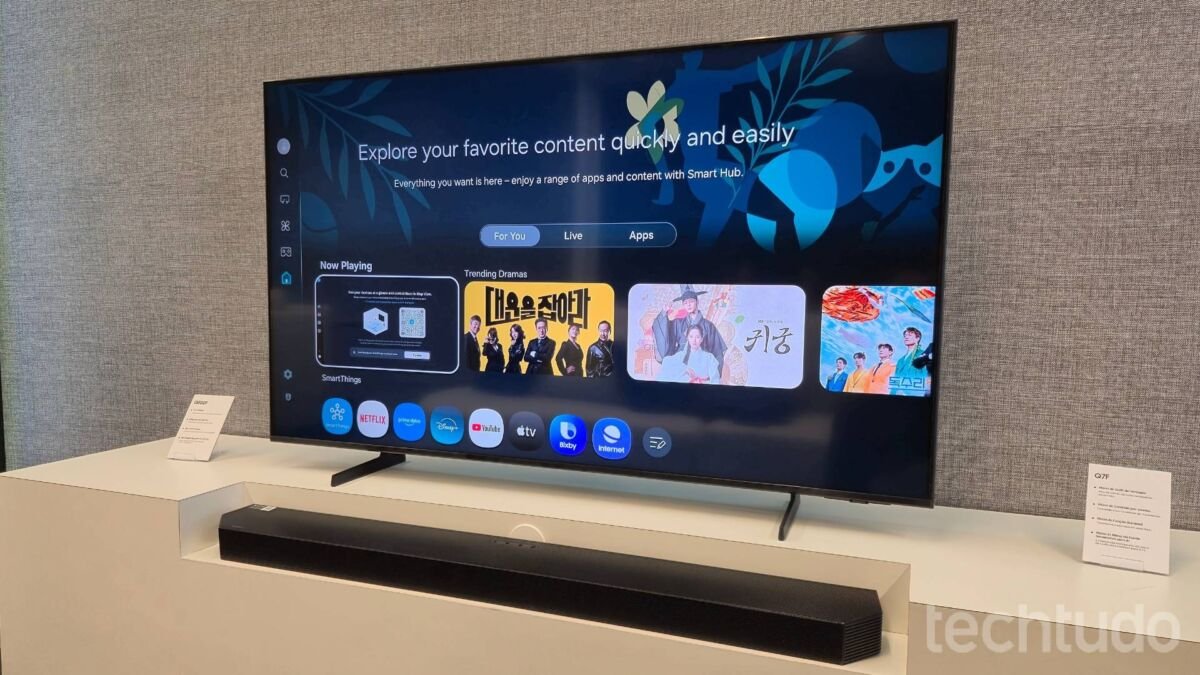 Samsung integra Perplexity nas TVs Vision AI e revoluciona busca interativa