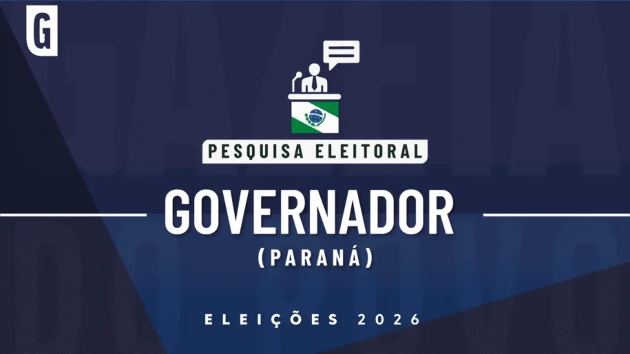 Sergio Moro lidera pesquisa de intenções de voto para governador do Paraná em 2026