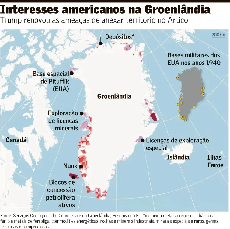 Trump impõe tarifas de 10% à Europa e gera tensão sobre a Groenlândia