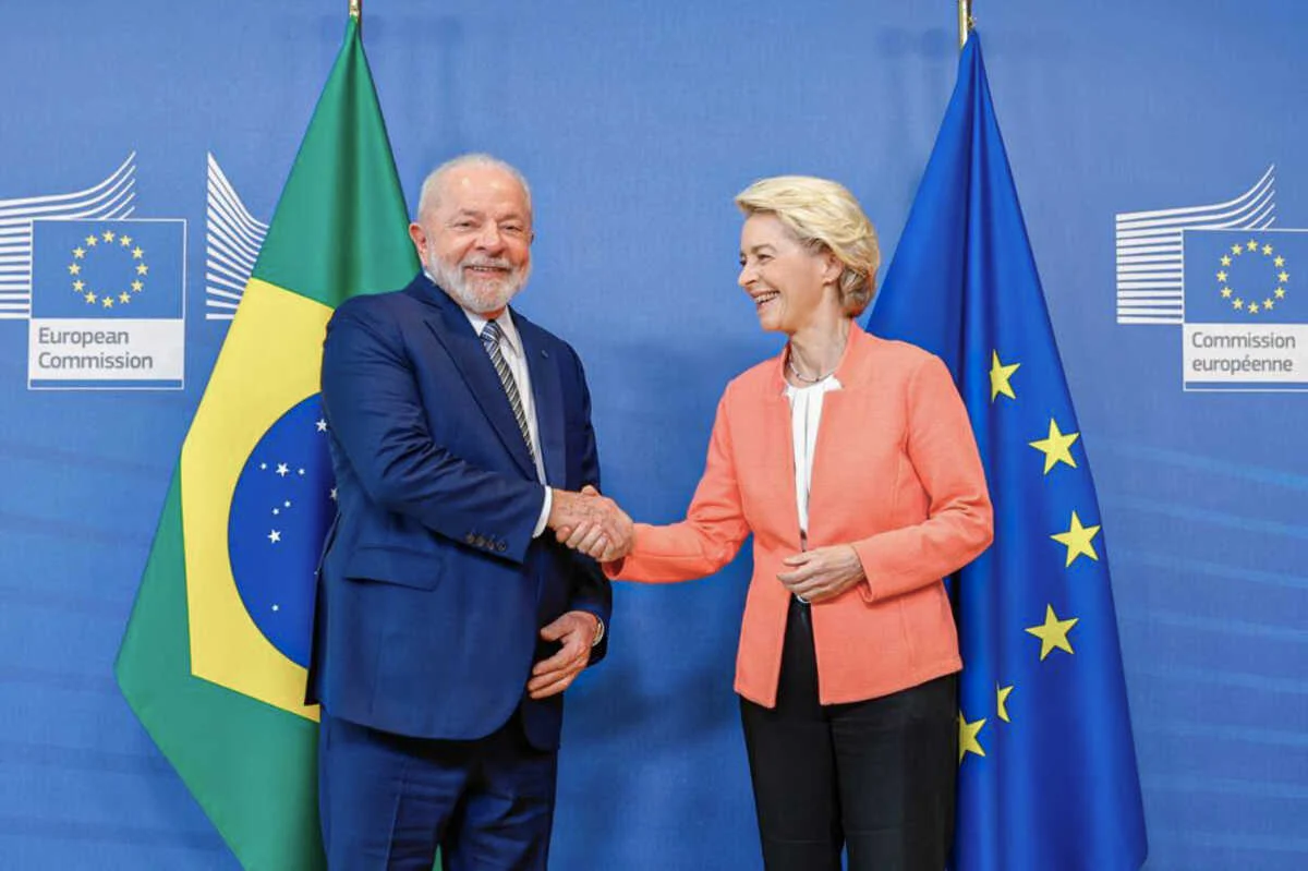Ursula von der Leyen fortalece parceria Brasil-União Europeia em projeto de lítio