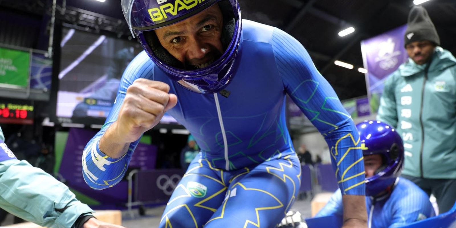 Brasil conquista 24º lugar no bobsled 2-men e supera desempenho anterior