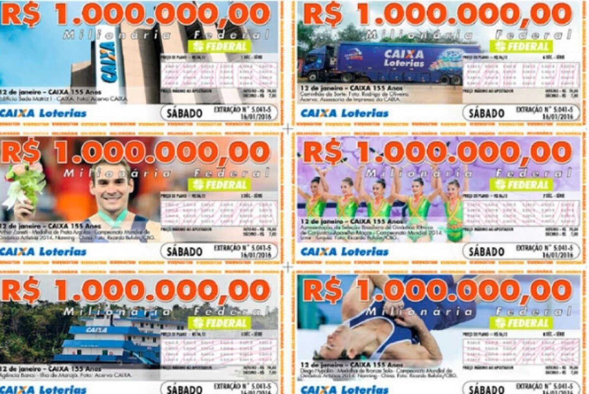 Caixa Econômica Federal revela prêmios da Loteria Federal e gera expectativa
