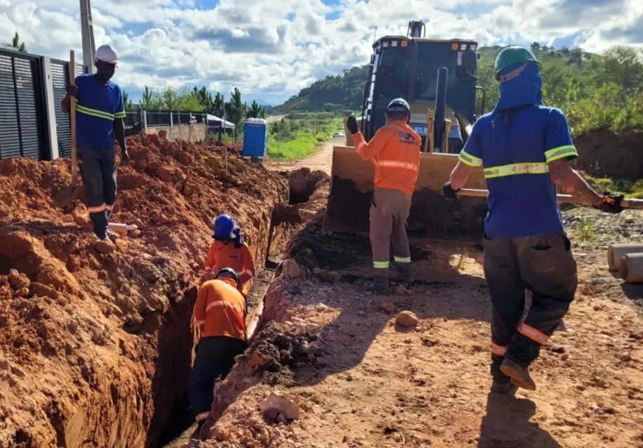 CASAN avança com obra de esgotamento sanitário em Barra Velha e gera expectativa