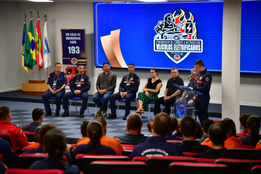 CBMSC promove 2º Workshop de Combate a Incêndio e atrai 350 participantes em SC
