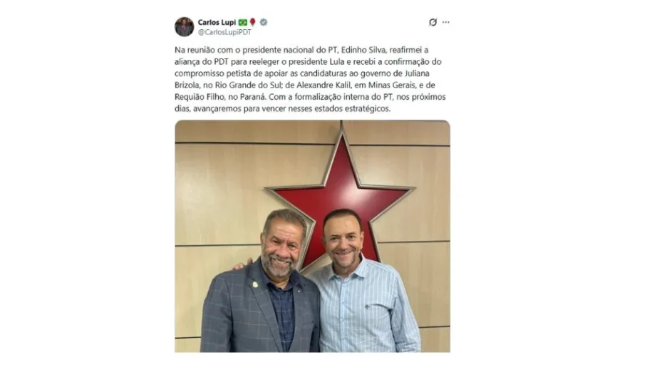 Edinho Silva desmente Lupi e gera crise entre PT e PDT em Minas Gerais