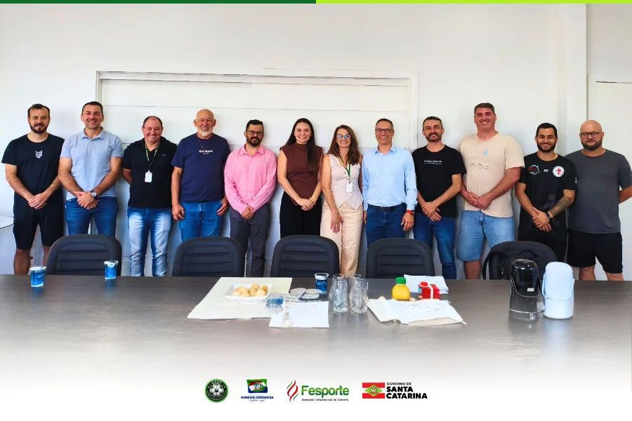 Fesporte alinha detalhes com Dionísio Cerqueira para evento estadual em novembro