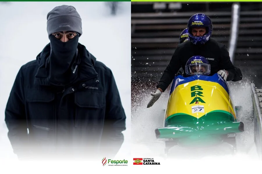 Gabriel Heusi conquista destaque ao registrar Jogos Olímpicos de Inverno 2026