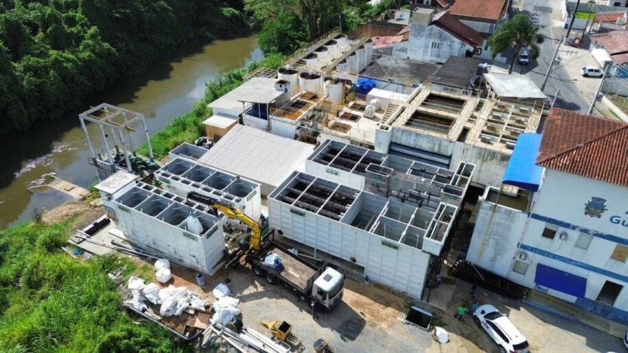 Guaramirim Aumenta Capacidade de Água com Novas ETAs e Enfrenta Crise Hídrica