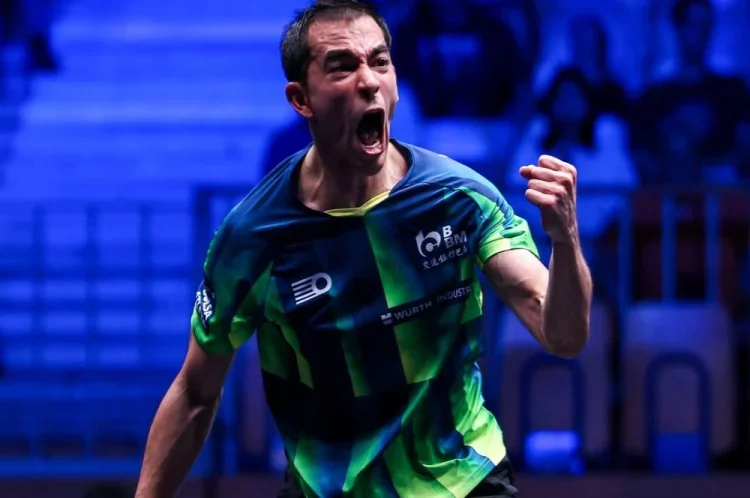 Hugo Calderano conquista segundo lugar no ranking da ITTF e faz história