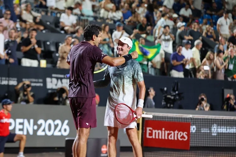 João Fonseca e Marcelo Melo conquistam final no Rio Open após vencerem alemães