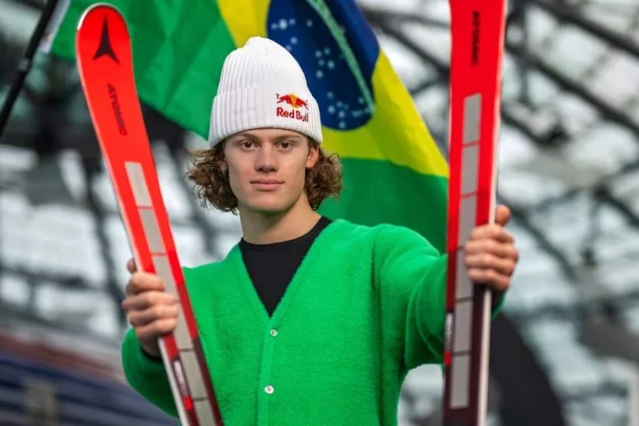Lucas Braathen Pinheiro troca Noruega pelo Brasil e promete brilhar em Milão 2024