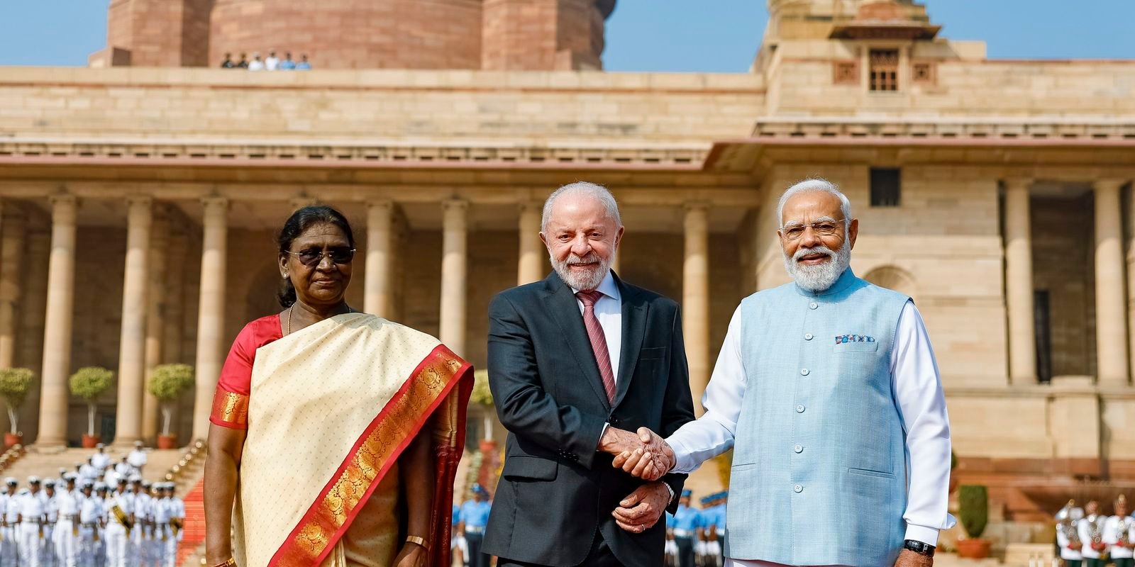 Lula e Modi lutam por ampliação da ONU e acordos bilaterais em Nova Delhi