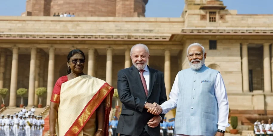 Lula e Modi lutam por ampliação da ONU e acordos bilaterais em Nova Delhi