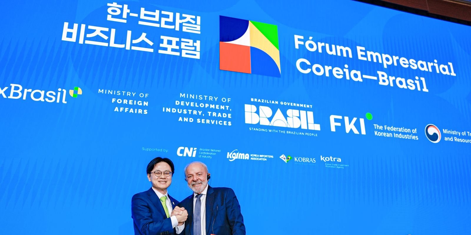 Lula firma acordos com Coreia do Sul e destaca inovação como prioridade do Brasil