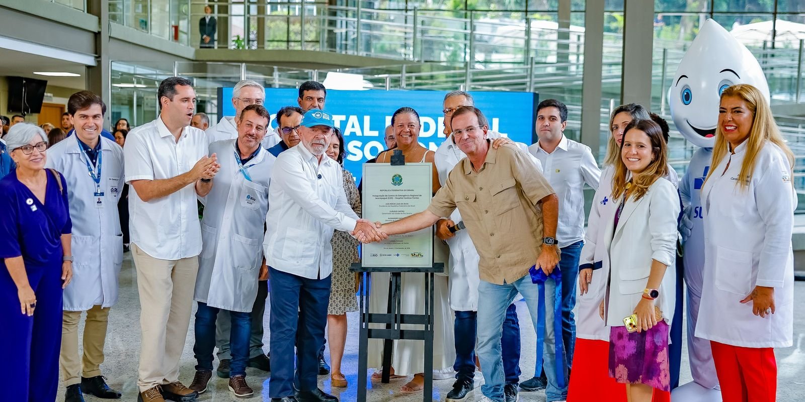 Lula inaugura Centro de Emergência 24h no Hospital Federal Cardoso Fontes e promete mudanças
