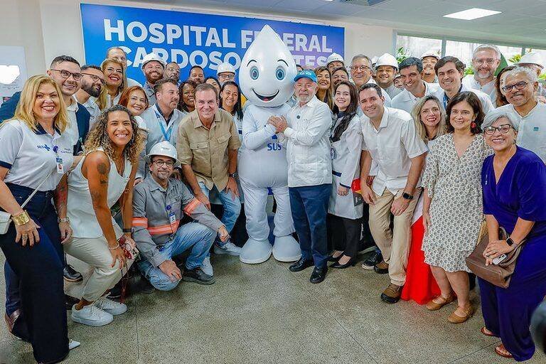 Lula inaugura Emergência 24h do Hospital Federal Cardoso Fontes e transforma atendimento