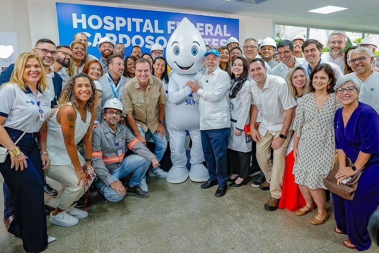 Lula inaugura Emergência 24h do Hospital Federal Cardoso Fontes e transforma atendimento