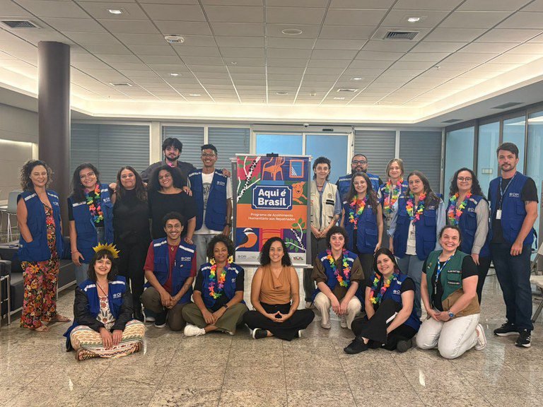 Ministério dos Direitos Humanos acolhe 54 repatriados em Confins e garante dignidade