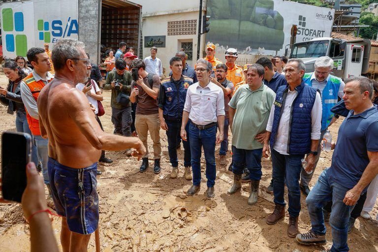 Ministro Waldez Góes visita Juiz de Fora e Ubá após 44 mortes por chuvas