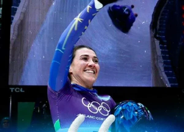 Nicole Silveira conquista 11ª colocação no skeleton e faz história para o Brasil