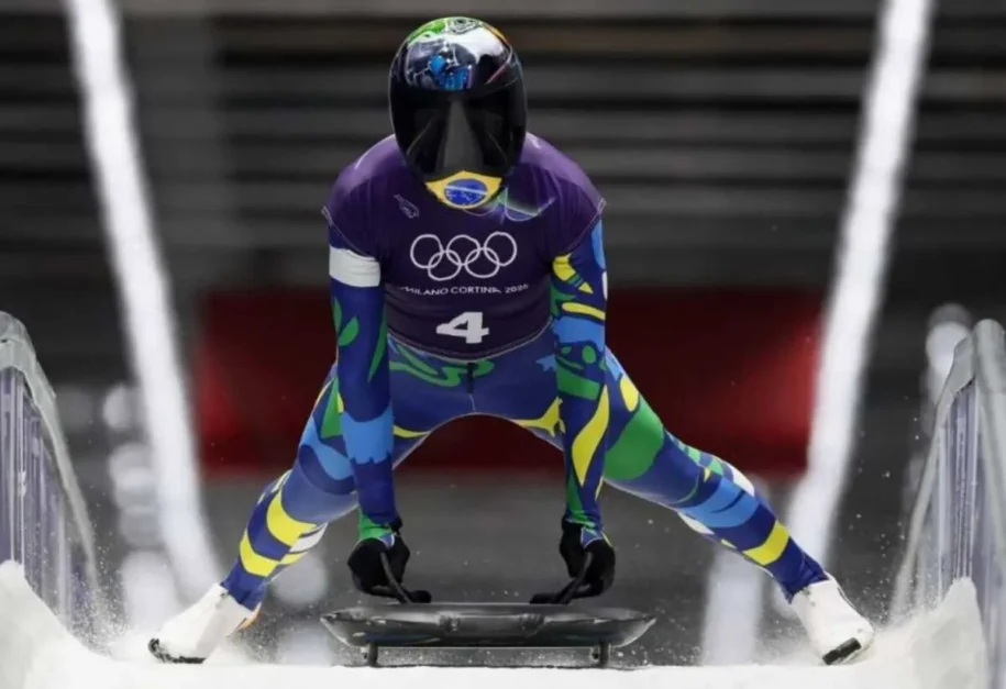 Nicole Silveira conquista 11º lugar no skeleton e supera recorde brasileiro