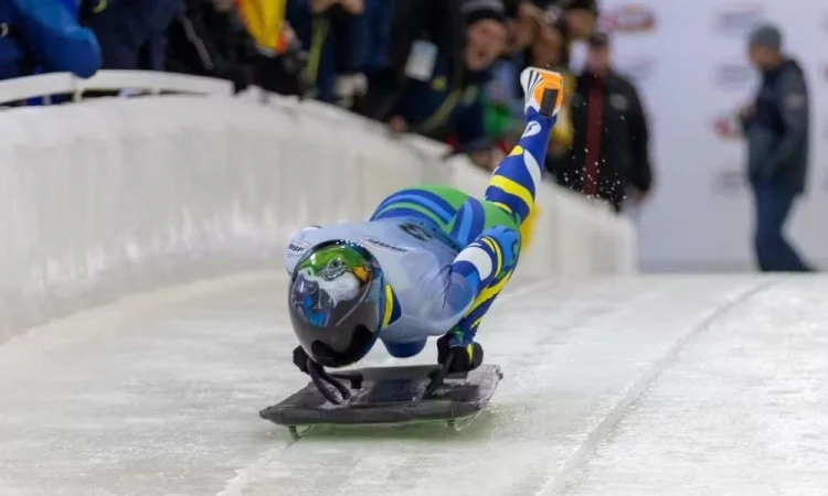 Nicole Silveira conquista 12º lugar em competição de skeleton e busca superação