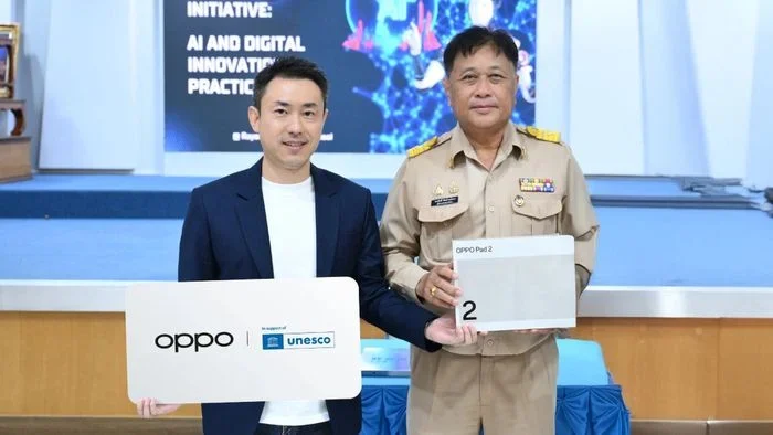 OPPO doa 1.000 tablets para escolas e transforma educação na Tailândia e África